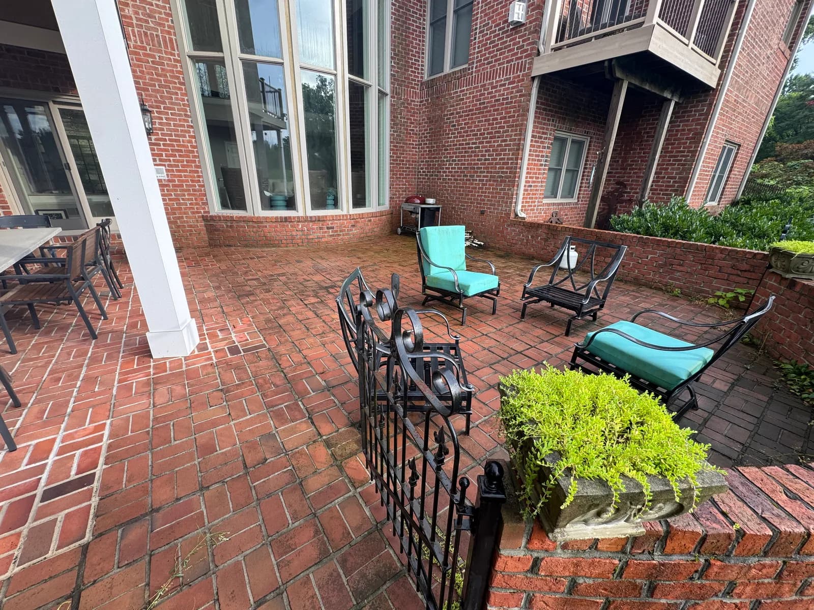 Pressure Washing — before